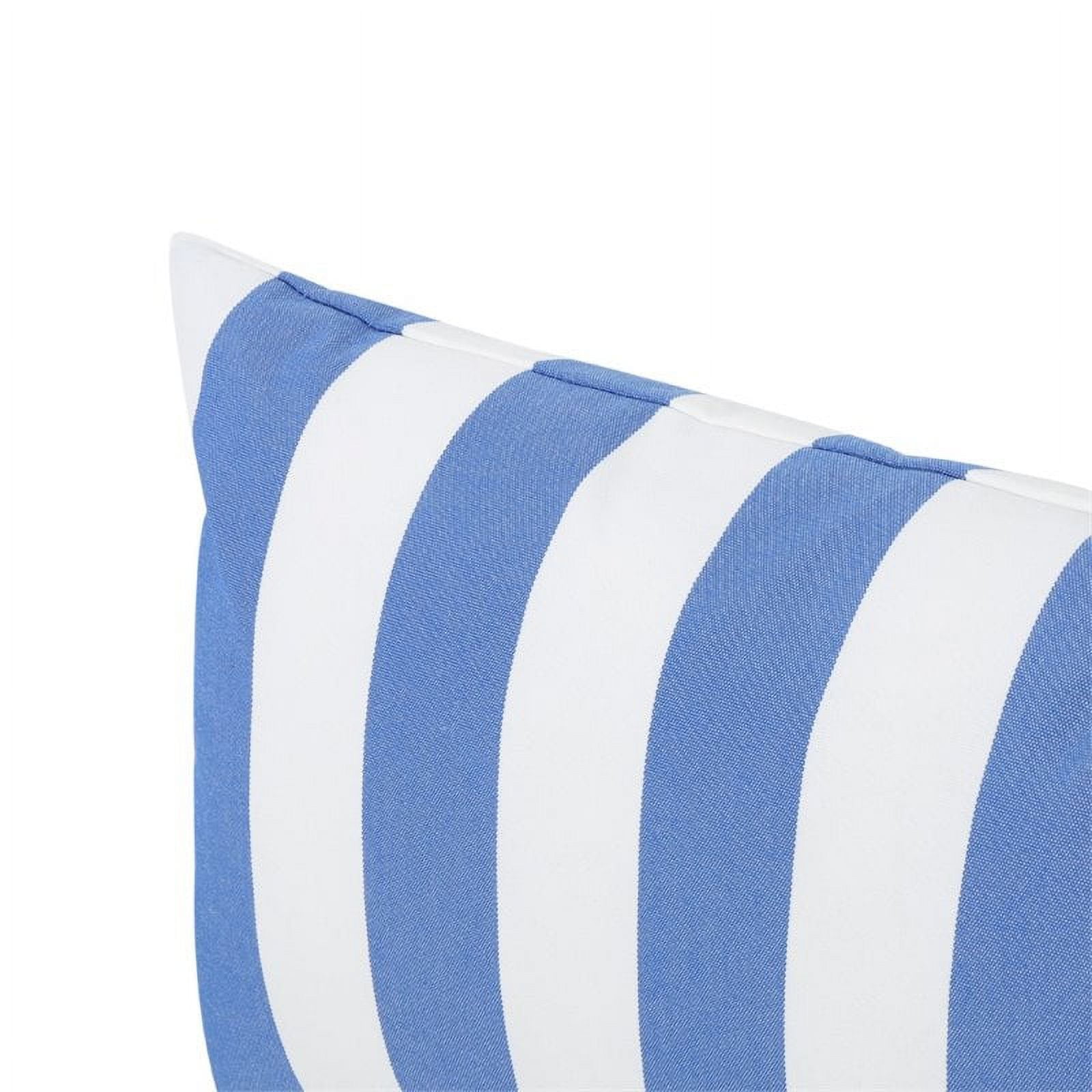 La Jolla Outdoor Water Resistant Rectangular Throw Pillows - Set of 4  Blue/White - Jailhouse, 1 unit - Jay C Food Stores