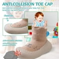 thumbnail image 5 of Baby Sock Shoes Toddler Cartoon Soft Rubber Sole Non Slip Floor Slipper for Boys Girls First Walking, 5 of 8