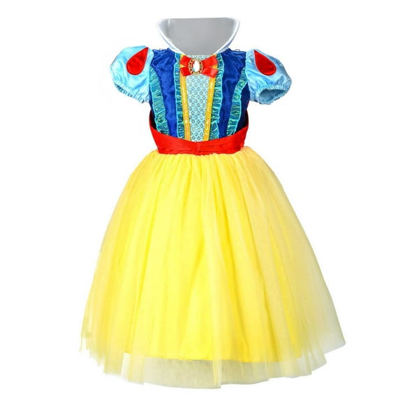 Snow White Costume Girls Princess Dress Up kids Party Dress