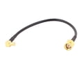 thumbnail image 1 of MCX-JW Macho a SMA-J Macho Cable Coaxial Pigtail RG174 de 15cm, 1 of 3