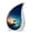 Dragonfly-2, variant on VALERASH Mini Dragonfly Teardrop Cremation Urns for Human Ashes Adult Female - Blue Memorial Urns for Adult Male- 3 Inch