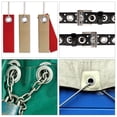 thumbnail image 4 of Sidaley Juego de 103 unidades de ojales de acero, lona antideslizante, tela impermeable, zapatos de tienda, bolsa de ropa, ojal decorativo de Bombillas para automóviles, 4 of 6