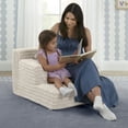 thumbnail image 4 of Delta Children Cozee Chaise Bedtime Lounger Chair, Oatmeal, 4 of 12