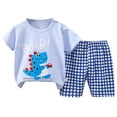 thumbnail image 1 of Ensemble de Pyjama pour Bébé Fille, Haut à Enfiler à Col Ras du Cou avec Motif de Dessin Animé, Pyjama pour Enfants, Tenue d'Intérieur, Pyjama pour Fille, Taille 6-12 Mois, Vêtements pour Enfants, 1 of 7