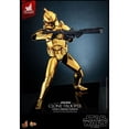 thumbnail image 5 of Clone Trooper (Gold Chrome Version) MMP Fully Poseable Exclusive Hot Toys Figure, 5 of 11