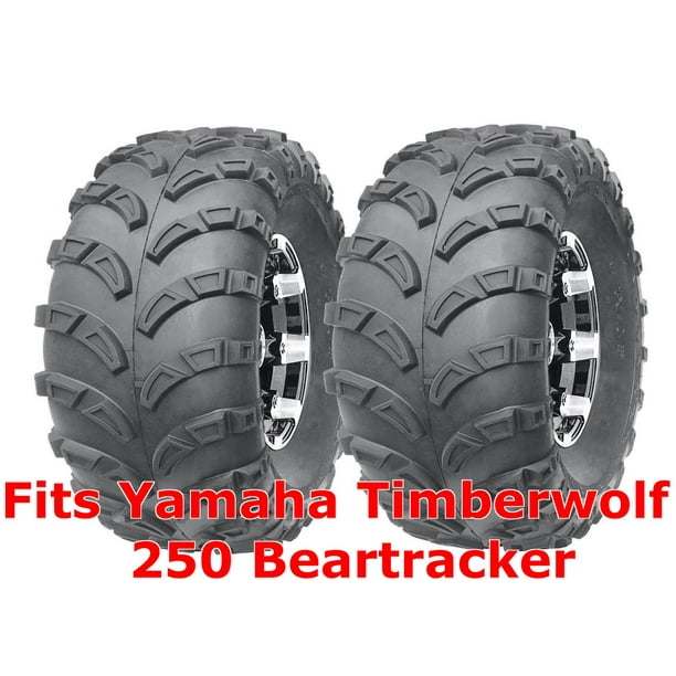 (2) 22x1010 Yamaha Timberwolf 250 Beartracker Sport ATV Rear Tires Set