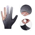 thumbnail image 4 of Guantes de billar transpirables para mano izquierda, guantes para taco de billar con 3 dedos, accesorios de billar, guantes de billar de alta elasticidad, 4 of 10