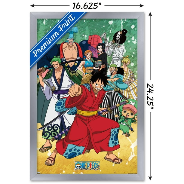 One Piece: Wano Country - Samurai Crew Wall Poster, 14.725