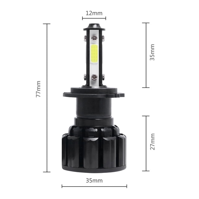 Faros led para coche f8led faros led para coche faros led para coche faros Burbuja 360 en todos los lados