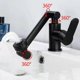 thumbnail image 5 of 1080 Degree Swivel Hot Cold Water Mixer Tap Kitchen Bathroom Basin Sink Faucet, 5 of 11