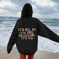thumbnail image 2 of Womens Casual Hoodies Christmas For Word Graphic For Vintage Trendy Kawaii Preppy Clothes Long Sleeve Sweatshirts Top Clothes, 2 of 5