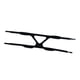 thumbnail image 1 of Extensión de correa para arnés de cabeza Correa para máscara ajustable, profesional, Negro, 1 of 9