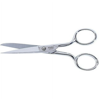 Mazbot 6 inch Bent Handle Curved Embroidery Scissors---Perfect for Machine Embroidery