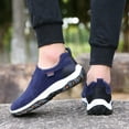 thumbnail image 6 of Mens Slip on Trainers Waterproof Walking Ourdoor Hiking Shoes Casual Sneakers, 6 of 7