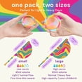 thumbnail image 6 of Bodyotics ComfyDisc Rainbow Edition Menstrual Disc Reusable Silicone 2 Pack Medium Size Eco Period Cup, 6 of 7