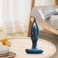 thumbnail image 3 of Personaje Yoga Chica Adornos Escultura Decoración para hogar Arte abstracto decorativo Estatuilla Estatua Dormitorio Oficina Estante Decoración de azul 3 Yotijar Figura de postura de yoga, 3 of 9