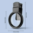thumbnail image 3 of Phone Camera Reflective Lens Filter Highly Definition Opticaled Glass WIde Compatibility Ergonomic Clip For Portability, 3 of 8
