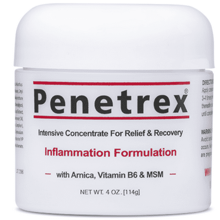 Penetrex Pain Relief Cream [4 Oz] :: Patented Breakthrough for Arthritis, Back Pain, Tennis Elbow, Fibromyalgia, Sciatica, Plantar Fasciitis, Carpal Tunnel, Sore Muscles, Joints & Chronic (Best Way To Ease Sore Muscles)