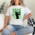 thumbnail image 2 of Talk Birdie To Me Golf Player Themed, White Comfort Colors T-Shirt, Medium, 2 of 3