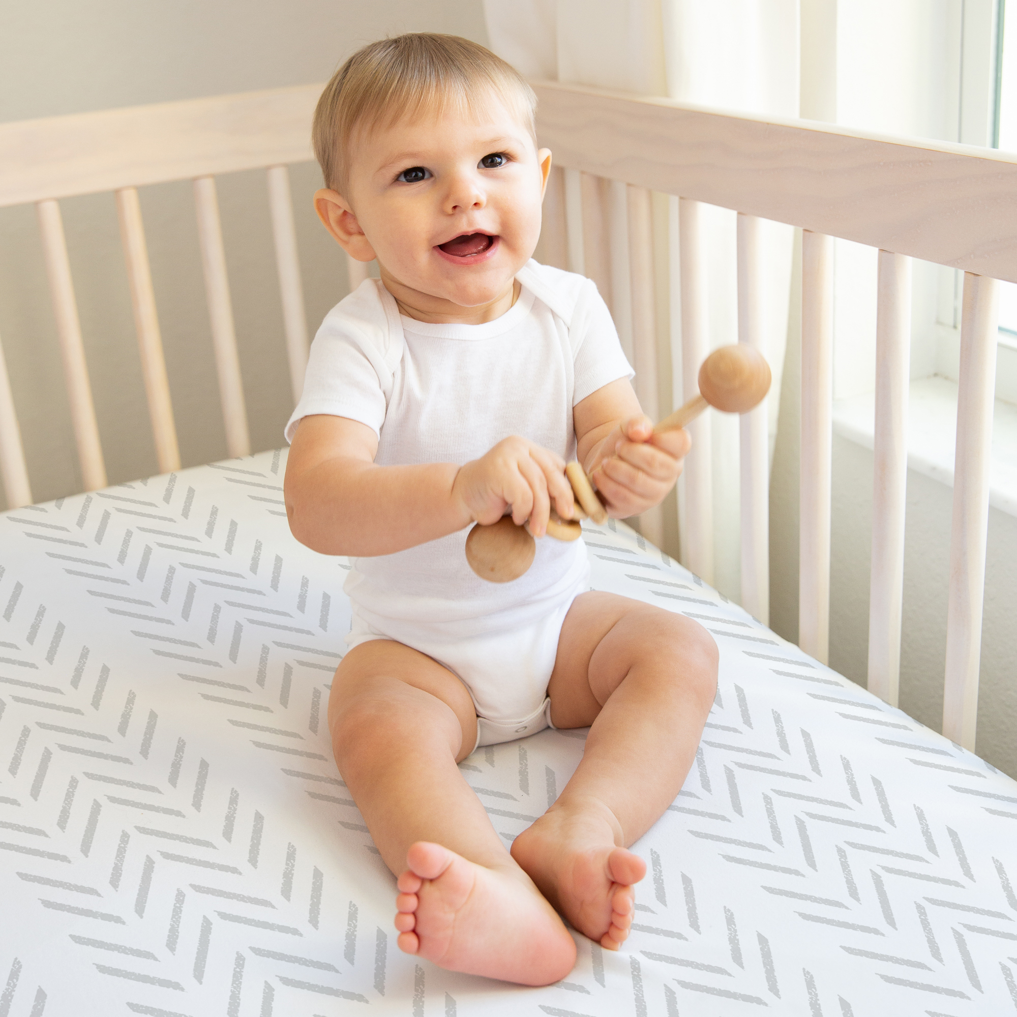 Sweet Jojo Designs Construction Truck Green Blue Grey Fitted Crib Sheets 2 Piece Set