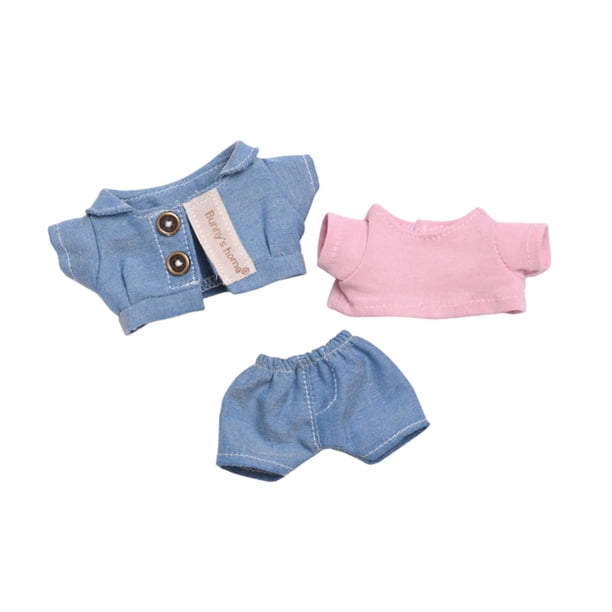 Ropa Para Muñecas De 30-45 Cm | Body Azul Con Estampado De Cachorro | Incluye Percha | Ideal Para Regalar