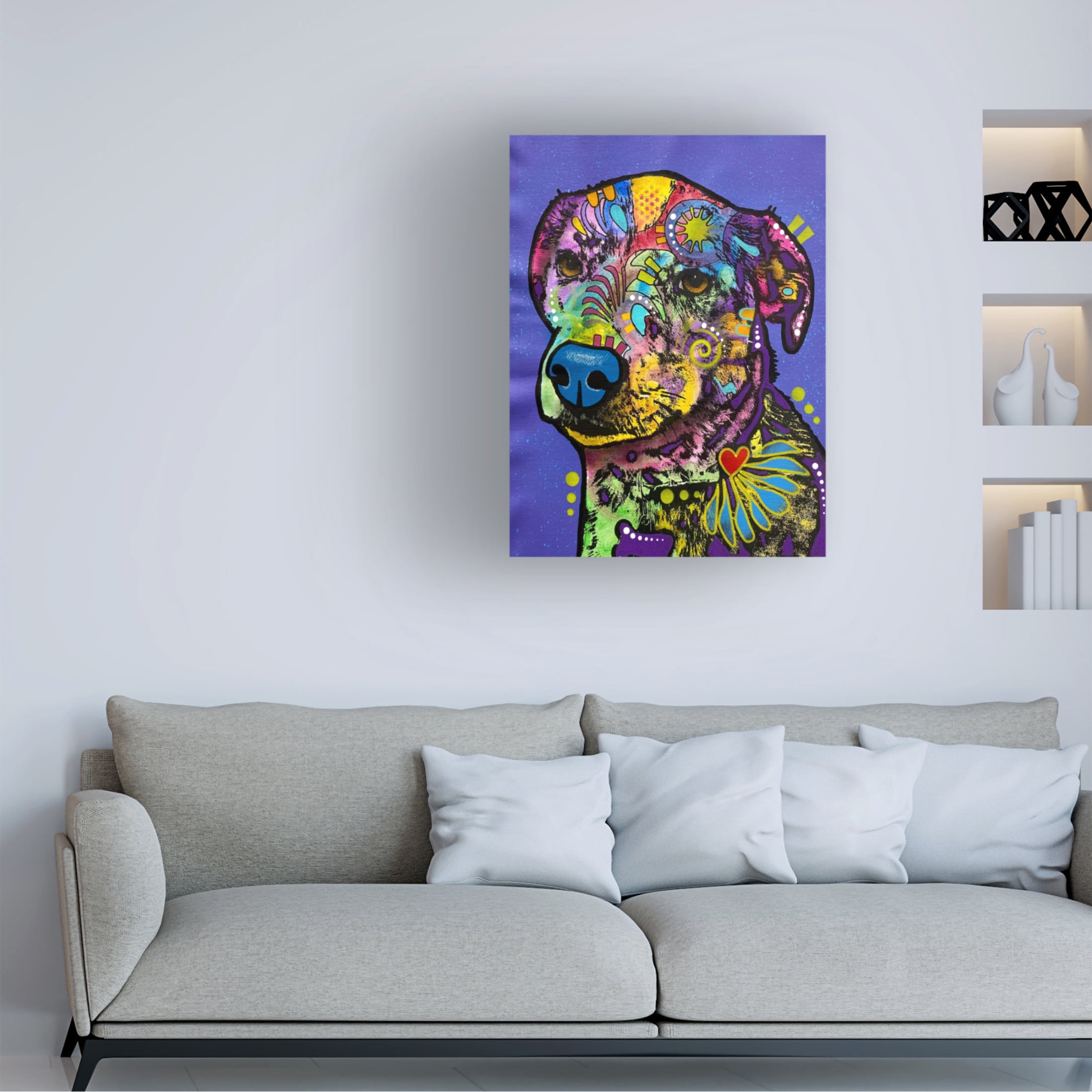 Canvas Wall Art - Dean Russo 'And I Would Heckin Do It Again No Ragrats' Wall Art for Living Room, Bedroom, or Office Décor by Trademark Fine Art - 35 x 47 Inches