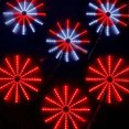 thumbnail image 5 of Cadena de luces navideñas con forma de estrella, 18 modos, resistente al agua, para decoración de patio, fiesta y jardín, con alambre de cobre, 2021, 5 of 5
