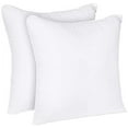 Utopia Bedding Throw Pillows Insert (Pack of 2, White) 22 x 22 Inches
