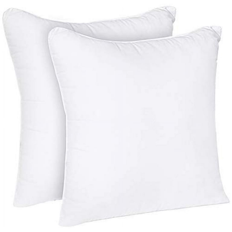 Utopia Bedding Throw Pillow Inserts Pack of 4 White 12 x 20 Inches