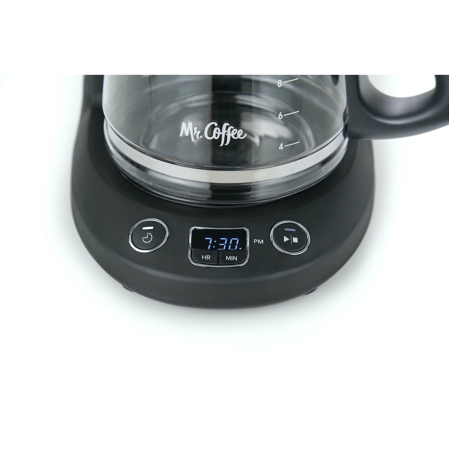 Mr. Coffee Programmable Black 12-Cup Drip Coffee Maker