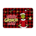 thumbnail image 3 of Grinch Christmas Decorations Grinch Decor Christmas Door Mat Outdoor Welcome Mat For Front Door, Entryway Christmas Carpet, 23.7X 15.9 Inch Funny Door Mats , Anti-Slip Rug Decorations For Home, 3 of 7