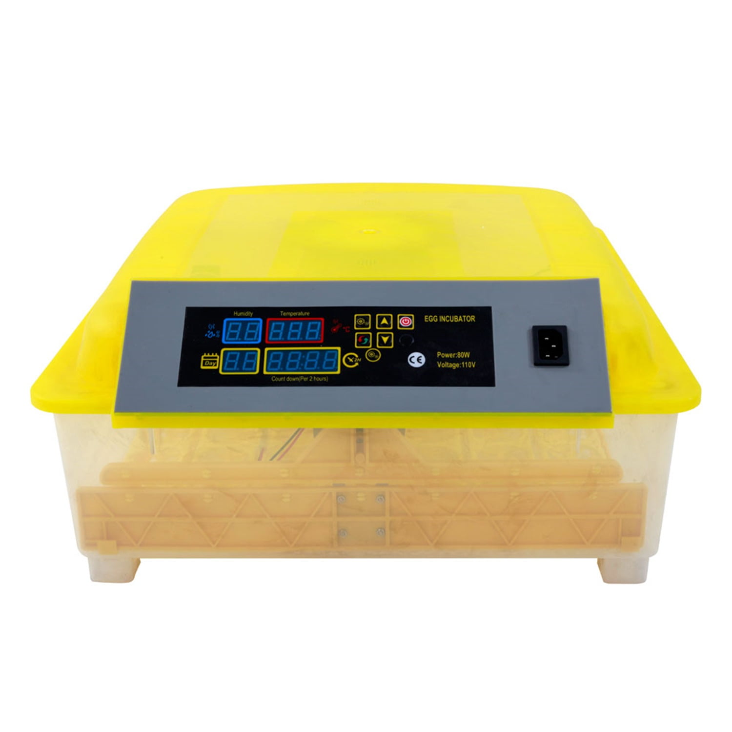 Canddidliike Egg Incubator 56 Eggs Fully Automatic Digital Poultry Hatcher Machine Breeder with Auto Turning, Incubators Gift Set for Kids Canddidliike Egg Incubator 56 Eggs Fully Automatic Digital Poultry Hatcher Machine Breeder with Auto Turning, Incubators Gift Set for Kids