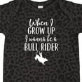 thumbnail image 4 of Inktastic Future Bull Rider Rodeo Boys Baby Bodysuit, 4 of 5