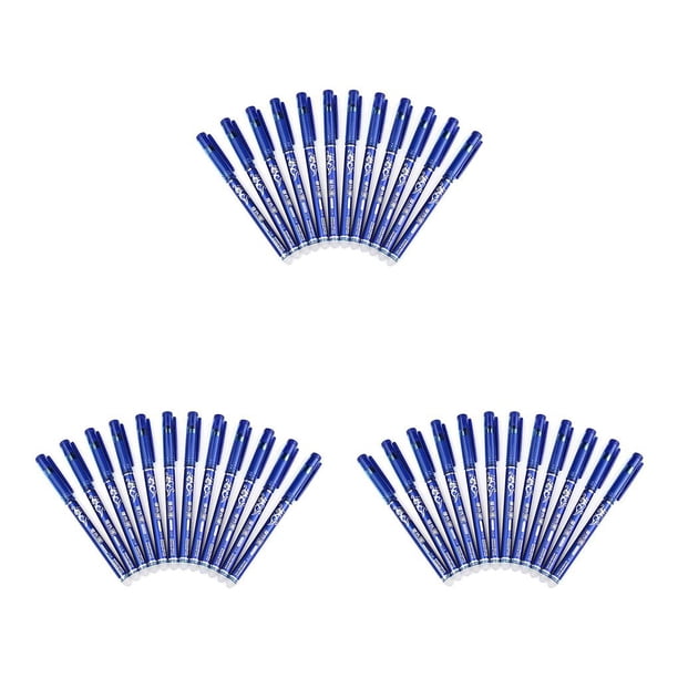 Bolígrafo borrable sweethay 12 Uds 0,5mm mango lavable tinta azul y negra pluma