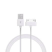 6FT 30 Pin Cable for iPhone 4s, USB Charging and Cable Sync Dock Connector Data Cable for iPhone 4/ 4s, iPhone 3G/3Gs, iPad 3/2/ 1,iPod Classic iPod Touch iPod Nano iPhone 4 USB 30 Pin Charger Cable