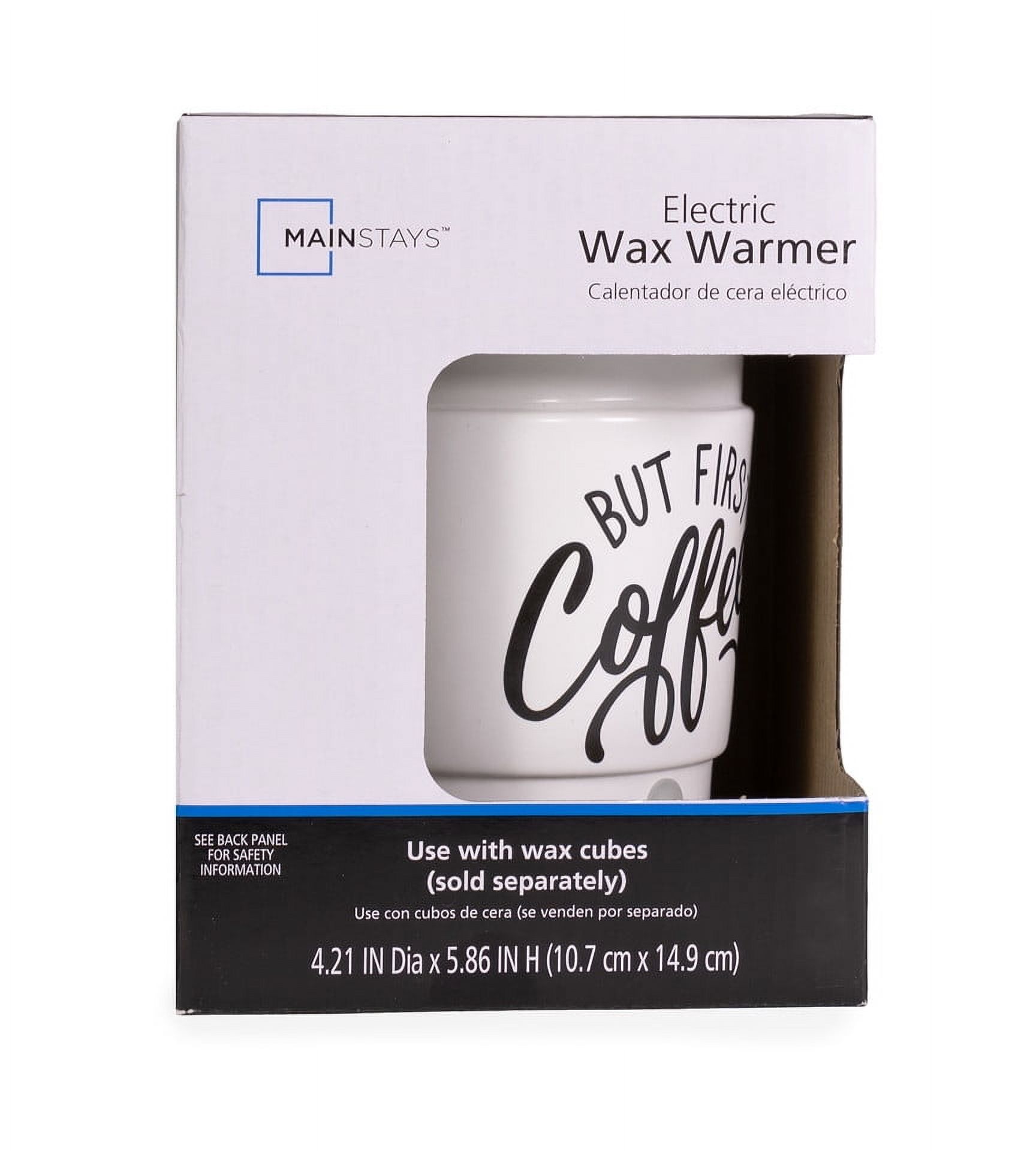 Mainstays 'But First, Coffee' Ceramic Wax Warmer photo 2