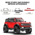 thumbnail image 4 of QualitChoice RCGOFOLLOW Steering Link Rod RC Car Part Durable Steering Linkage Tie Rod For 1/24 SCX24 Crawler RC Upgrade Part Silver, 4 of 6