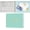 Mint Green, variant on Bill Tracker Notebook Monthly Bill Payment Tracker for Personal Budgeting Home Financial with 2 Storage Pocket, Payments Checklist Organizer Bill Planner 10.1 x 7.8'', Mint Green