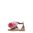 thumbnail image 3 of Laura Ashley T- strap with a flower at the top front, 3 of 5