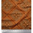 thumbnail image 1 of Soimoi Cotton Poplin Fabric Check Kilim Decor Fabric Printed Yard 42 Inch Wide, 1 of 1