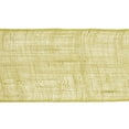 thumbnail image 6 of (2 pack) Love, Laugh, Craft Jute Burlap Roll Precut, Finished Edges, 6"W x 5-Yards, Lemon Yellow, 6 of 18