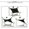 thumbnail image 3 of 2X4MeterWaterproofSunShadeSailOutdoorAwningsForGardenYardSailsPoolPartioSun-shelter, 3 of 3