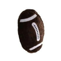 TOPRenddon 14-Inch Soccer Ball Plush Pillow - Machine Washable Faux Fur Stuffed Toy for Kids Room Decor, Sports Themed Nursery Accent & Educational Play