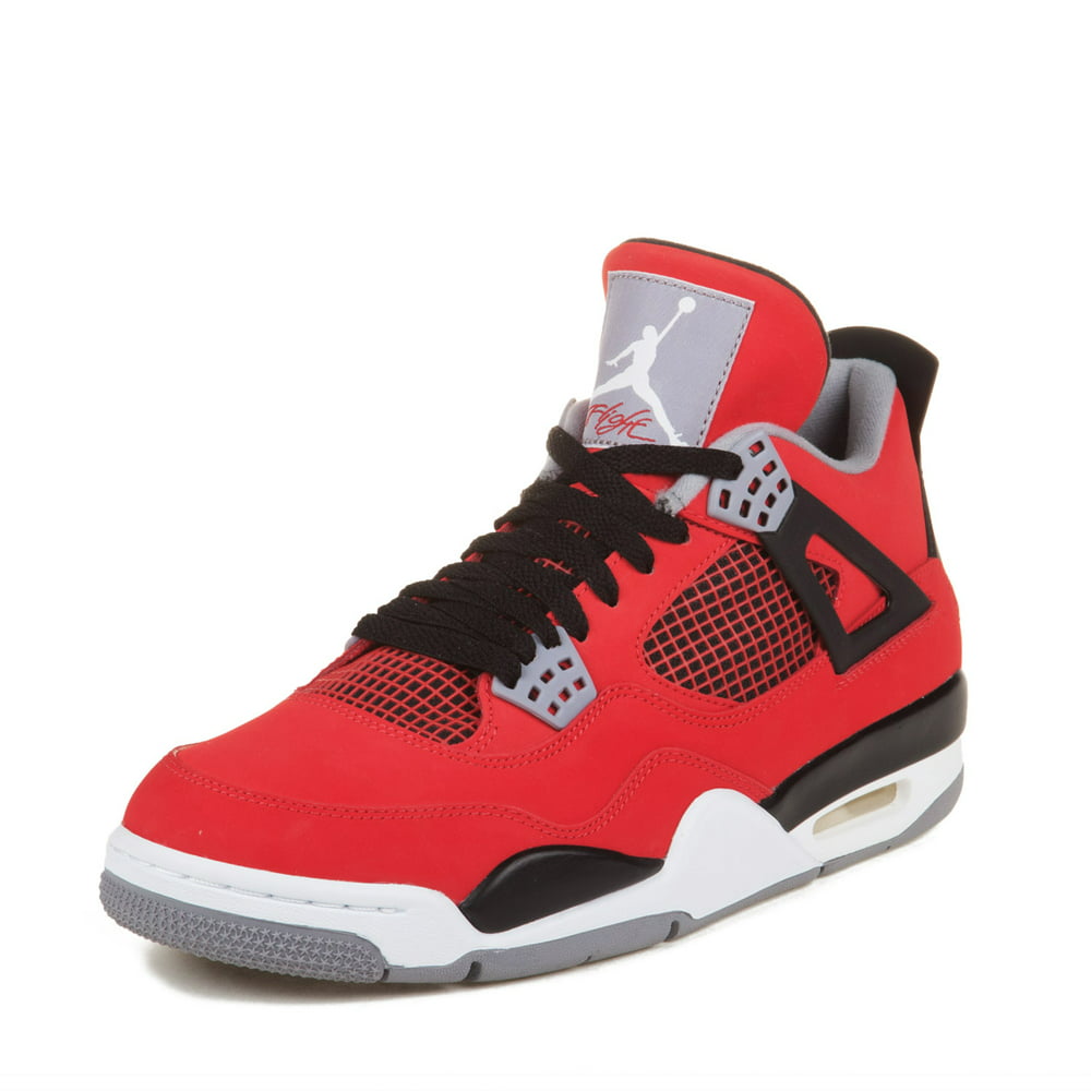 Air Jordan Nike Mens Air Jordan 4 Retro "Toro" Fire Red/Black 308497