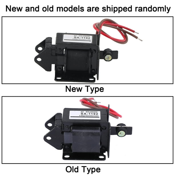 Electroimán Solenoide ANGGREK Tipo Push-pull SA-1192 220VAC 7.8N 10mm