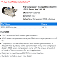 thumbnail image 2 of A/C Compressor - Compatible with 2008 - 2010 Saturn Vue 3.6L V6 2009, 2 of 2