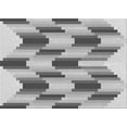 thumbnail image 1 of Ahgly Company Machine Washable Indoor Rectangle Transitional Smokey Gray Area Rugs, 7' x 9', 1 of 7