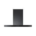 thumbnail image 2 of Samsung 36 Inch Bespoke Smart Wall Mount Hood, 630CFM 390 Capable, LCD Display, LED Lighting, WIFI-Clean Deep Charcoal Panel, Black Stainless Steel Duct NK36CB700W33, 2 of 3
