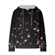 thumbnail image 5 of Sudaderas y chaquetas casuales con capucha de manga larga para mujer, sudaderas casuales de cuello redondo y manga larga, blusas lisas con capucha, top de poliéster para mujer, 5 of 5
