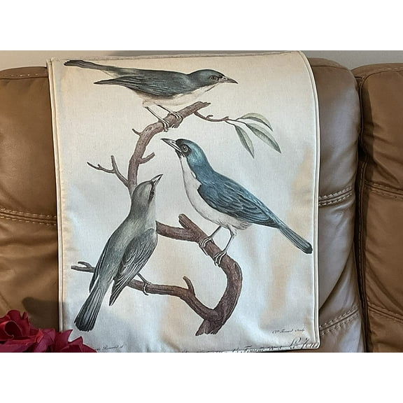 Headrest Cover for Furniture Slipcover Furniture Protector Birds By: Bittlemen Furniture Co.